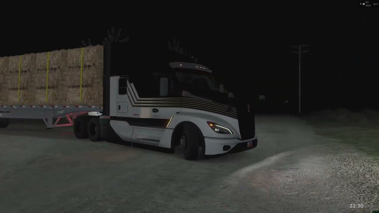 *` _ ´*___ Kenworth T680 viagem noturna