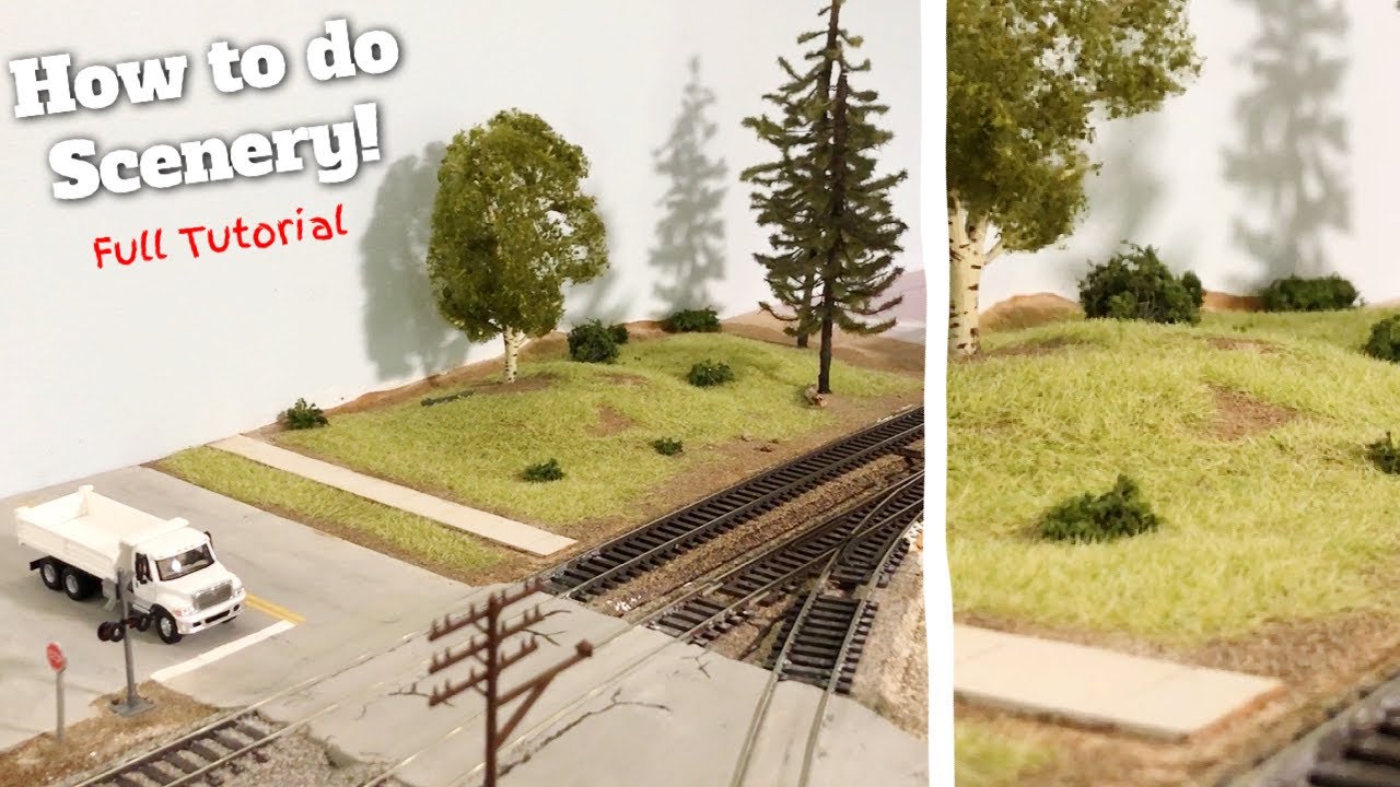 How to do Scenery on YOUR Layout! - HO Train Layout Build - Ep 27