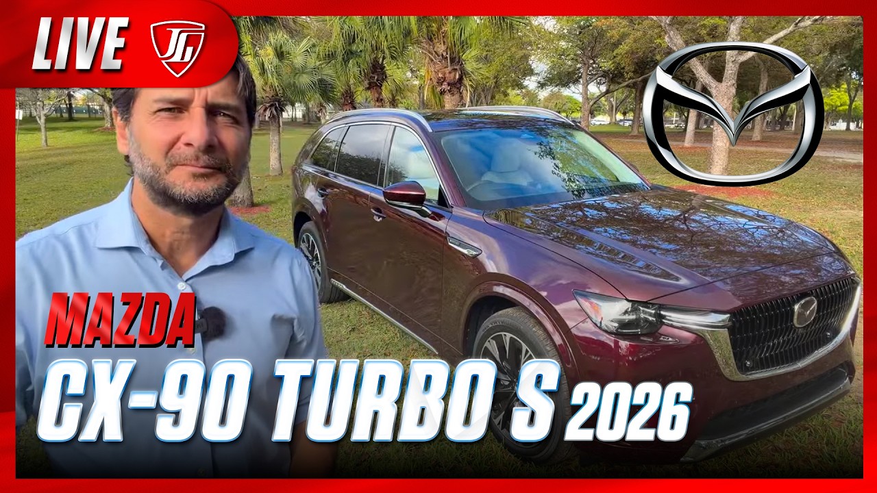 En Directo: 2026 Mazda CX-90 Turbo S … y un café