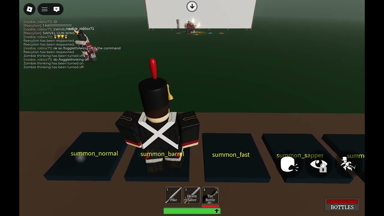 Making a huge explosion in roblox G&B