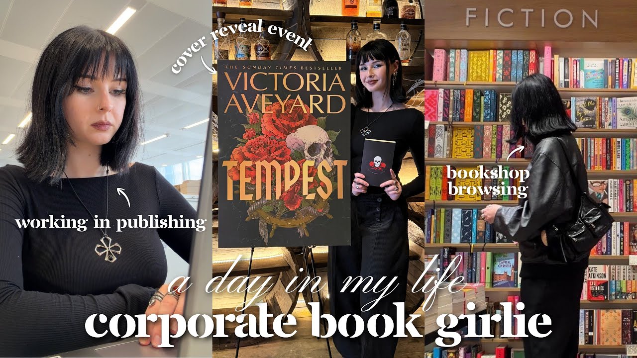 A day in my life | exclusive book event, working in publishing & bookshop browsing