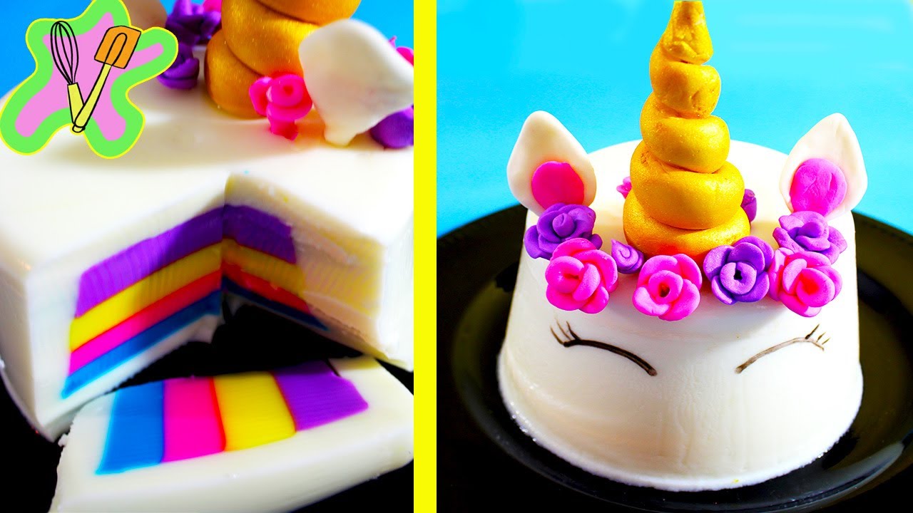Gelatina de Unicornio (fácil) - Aprendiendo a cocinar