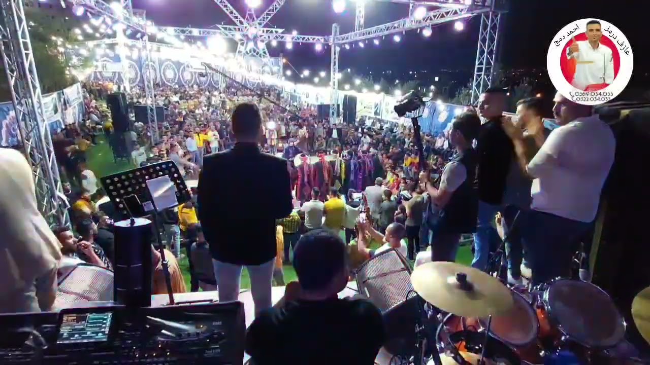عدي فرسان وعازف درامز احمد دمج حفلة يطا الخليل