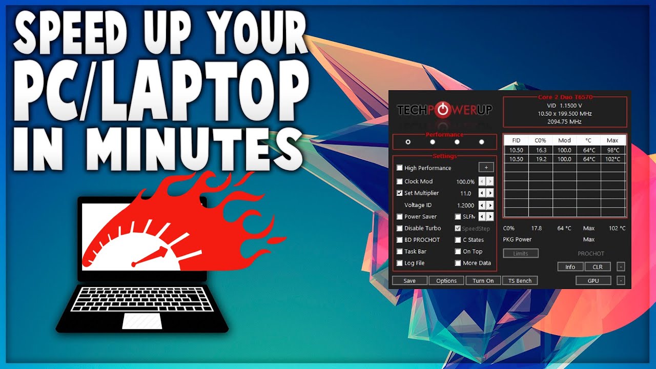 ThrottleStop : Speed Up Your Slow Windows For Free  - MoDo Tutorials