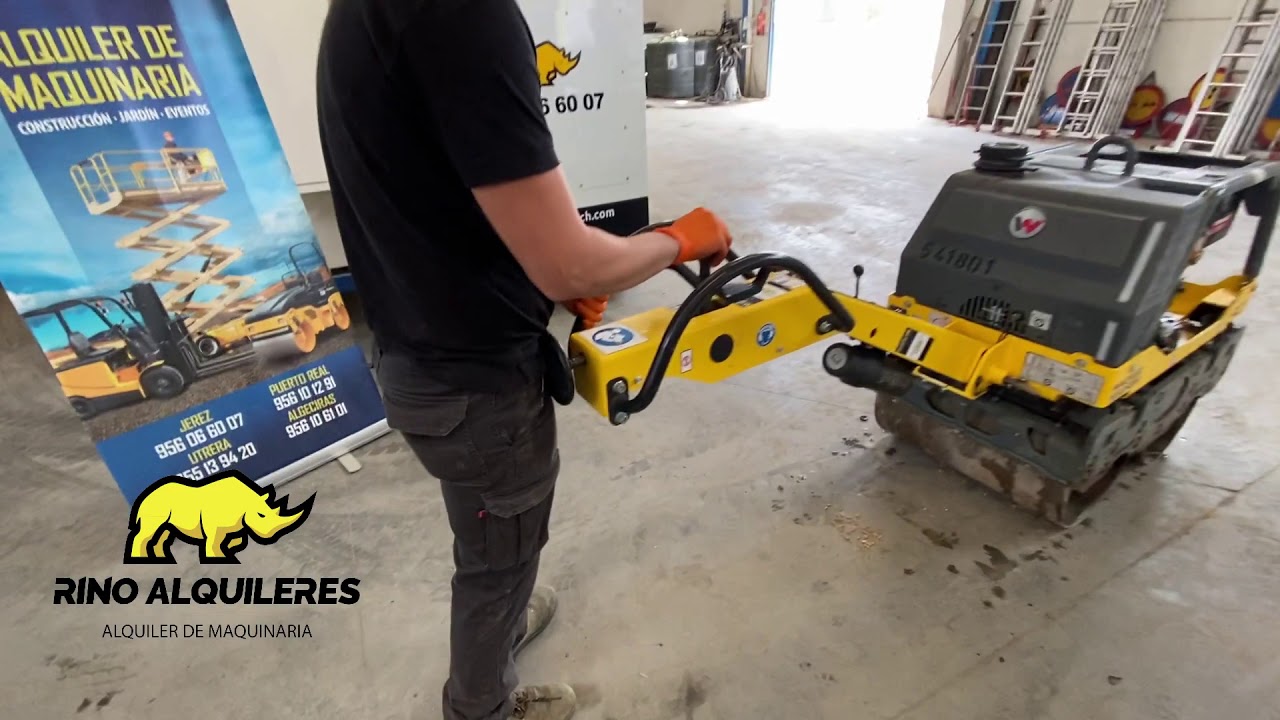 Rulo lanza wacker neuson RD7 Consejos de utilización