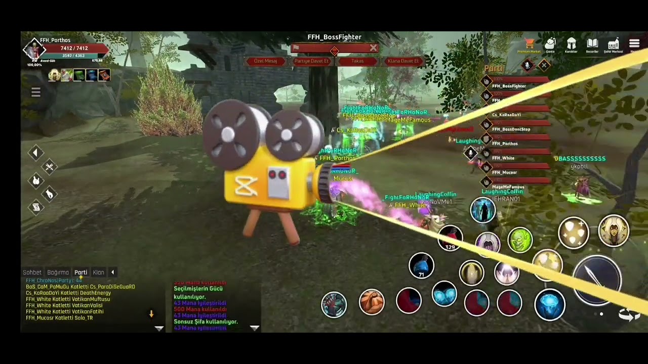 Honor of Nations Mage team ilk pk videosu :) @HonorofNations
