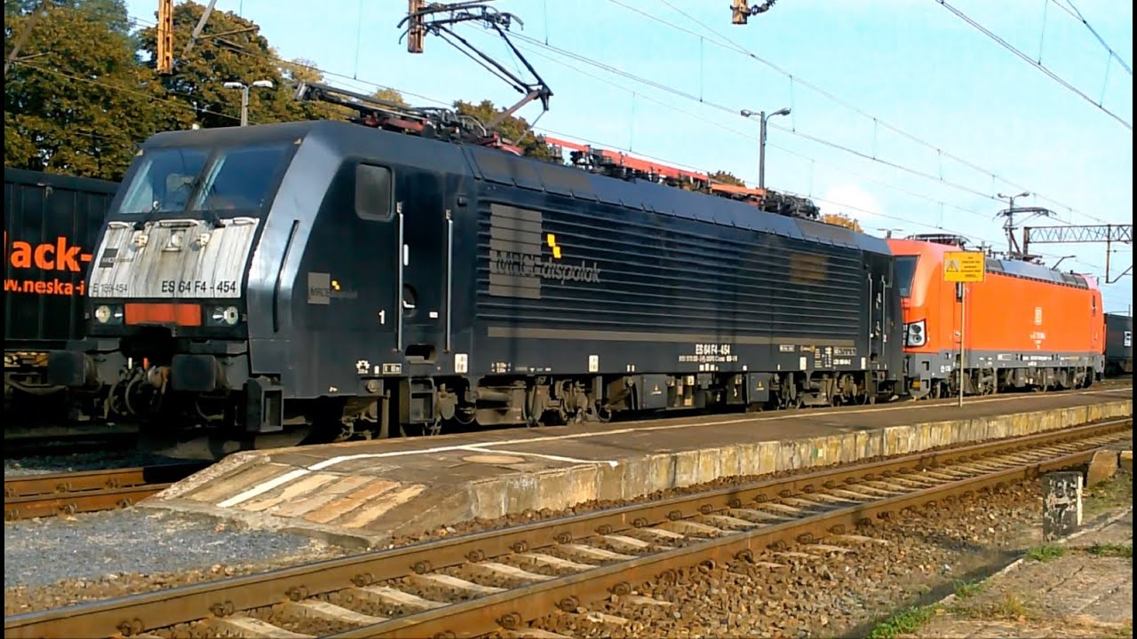 [DBSRP] ES64F4-454 i X4EC-044 luzem + 4xRp1 - Czerwieńsk (HD)