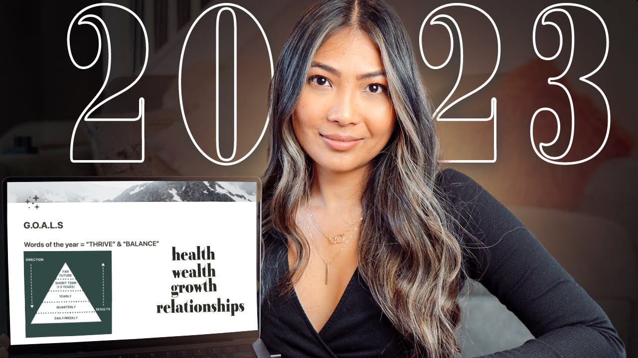 How I plan to make 2023 my best year // Goal setting with me + *free template*