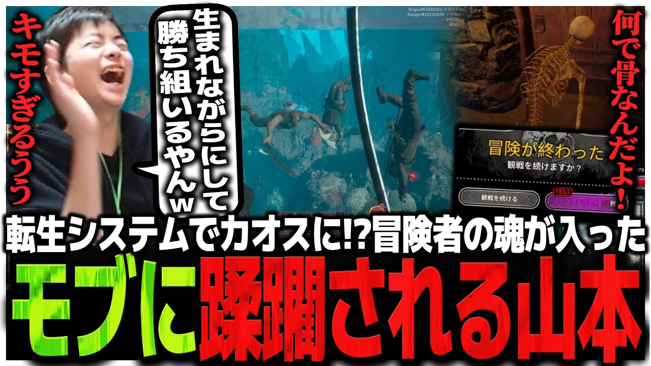 転生システムでカオスに!?魔の海域で冒険者の魂が入ったモブに蹂躙されるSasatikk【DAD】