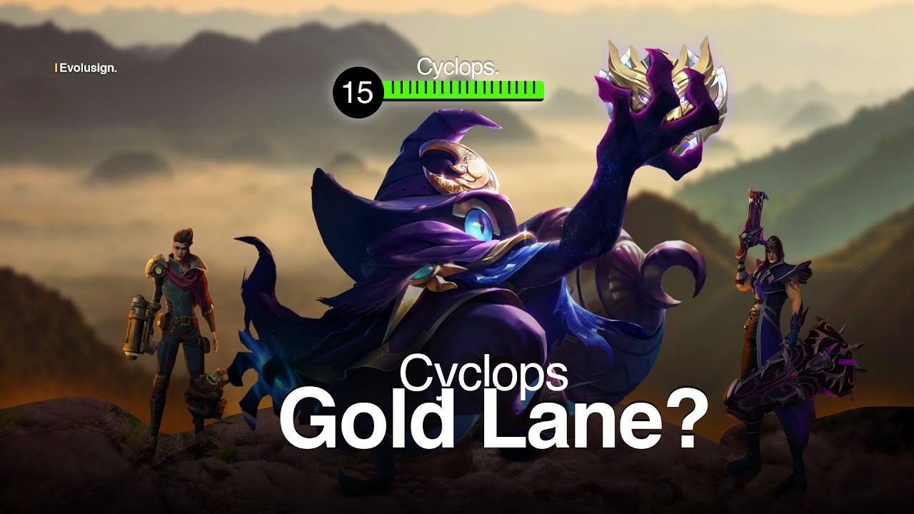 Di mythic immortal pake cyclops gold lane?
