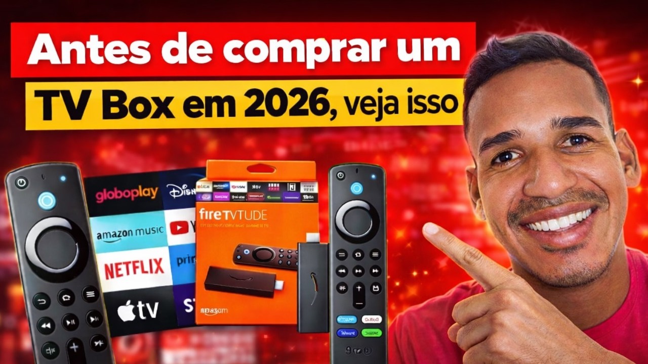 😱MELHOR TV BOX 2026? SAIBA QUAL É O MELHOR TV BOX PARA COMPRAR EM 2026!