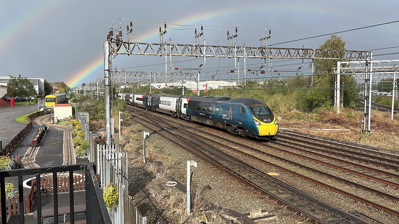 Trains at Crewe WCML (14/10/23)