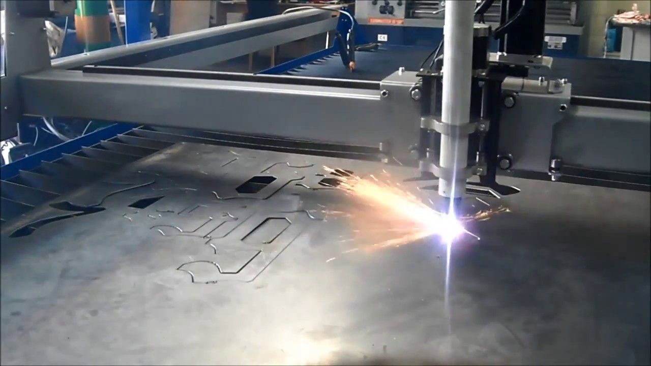 CNC PLASMA HYPERTHERM POWERMAX 45 CUTTING NUMERALS REDLINE CNC SYSTEMS