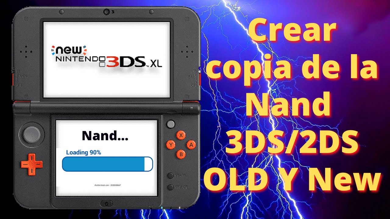 Crear copia de seguridad de la Nand del sistema de Nintendo 3DS/2DS New y Old todas las versiones