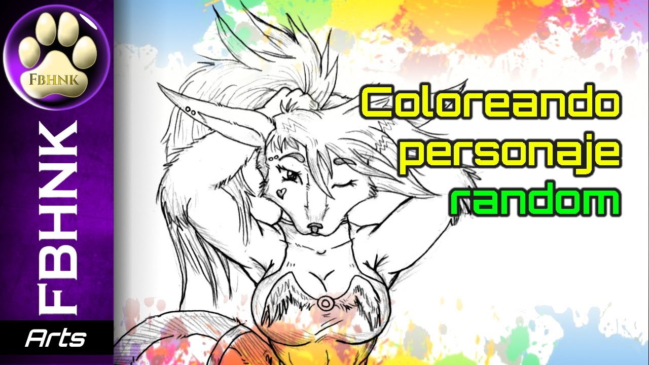 Coloreando Personaje Random