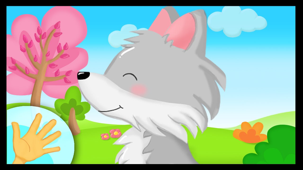 Comptinette du loup - comptine &agrave; gestes