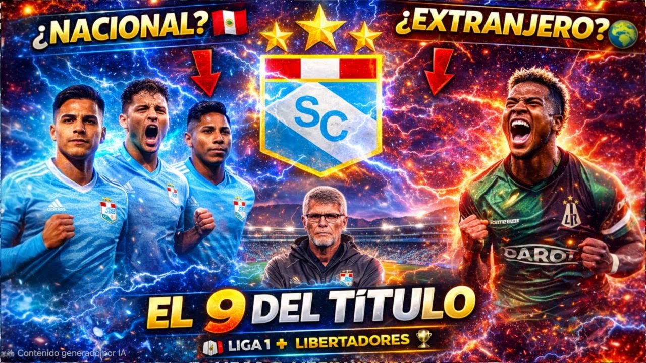 🔵 DREAM TEAM CELESTE 💎 el NUEVO DELANTERO que puede hacer CAMPEÓN a SPORTING CRISTAL 😱🏆
