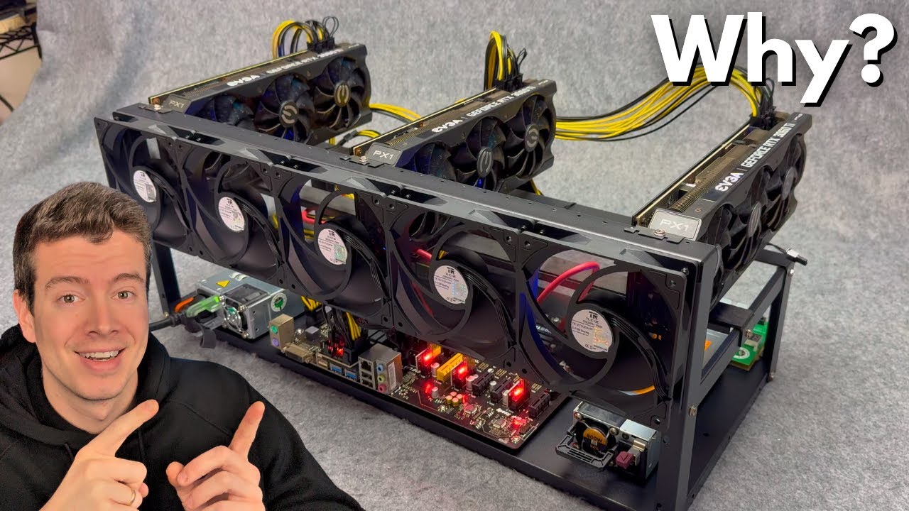 Я собрал бюджетную майнинговую ферму на GPU в 2026 году.