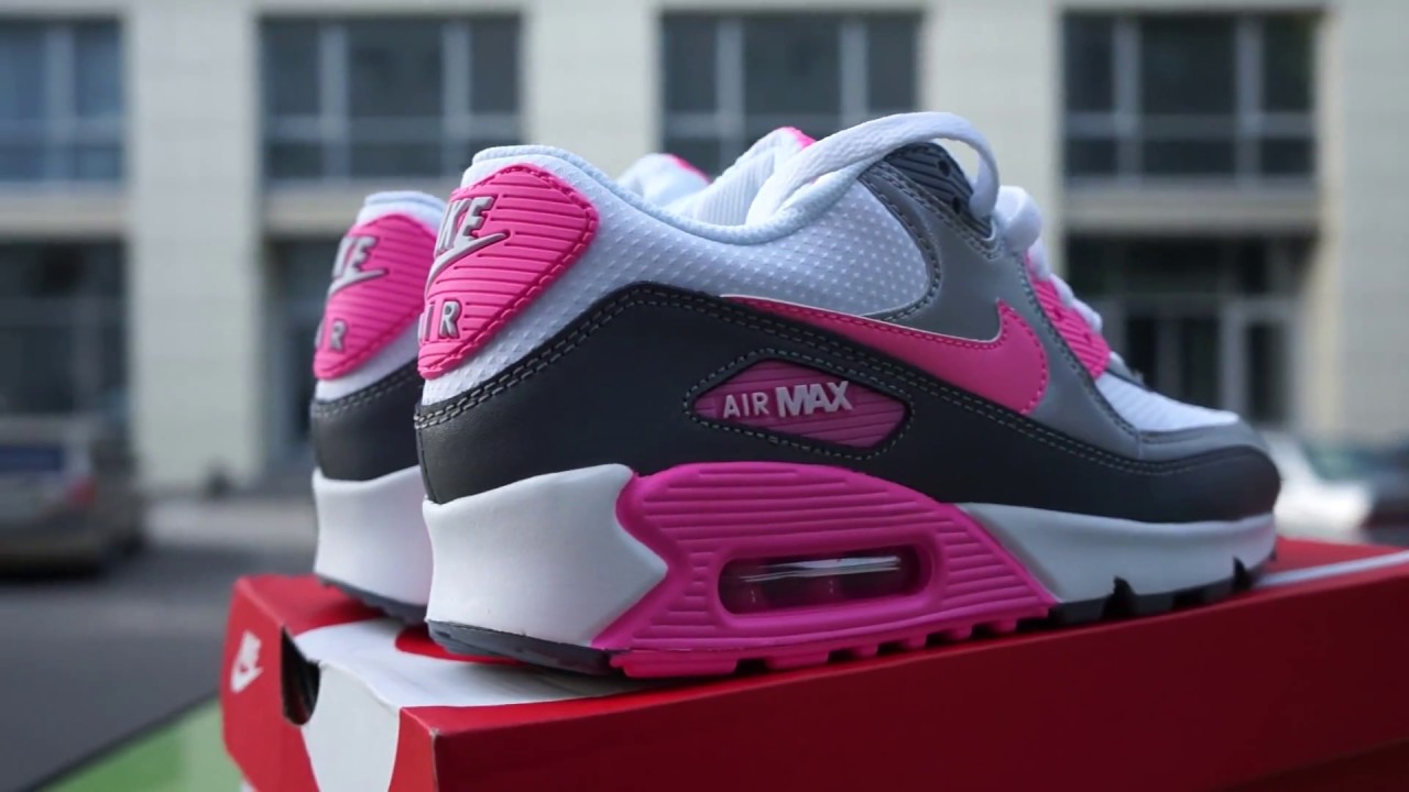 Nike Air Max 90 Essential  White Pink Glow