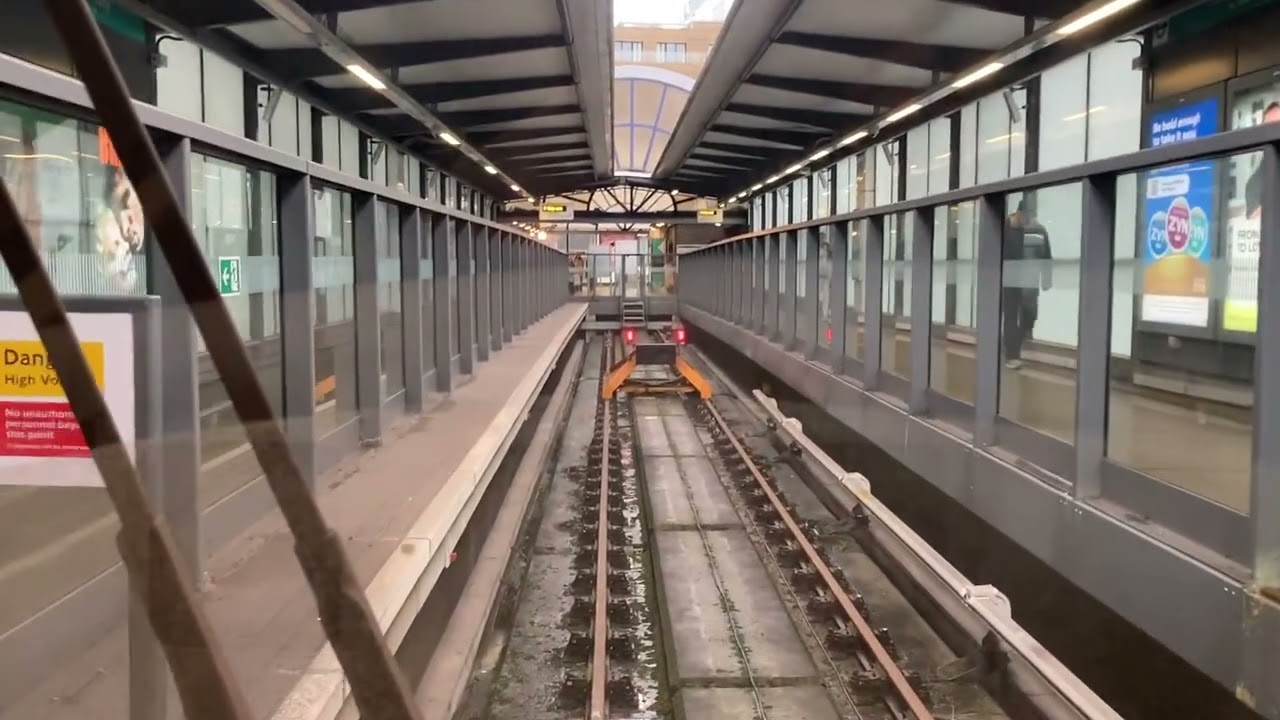 London-DLR Drivers View, Hard Rock Cafe, Reporters Outside Buckingham Palace 
