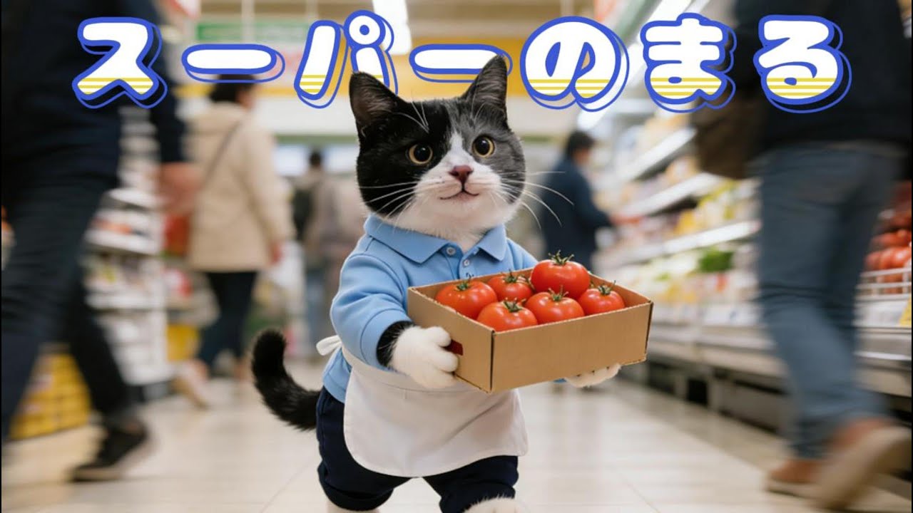 みんなはスーパーで何を買っちゃいますか？！🐱🛒
