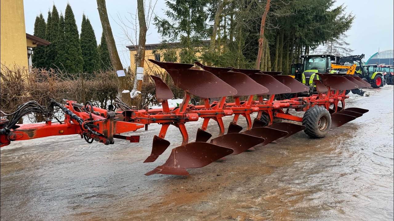 Pług obracalny KUHN VARI MANAGER 7 skibowy, regulacja szerokości Vario 30-50 cm, na wózku 