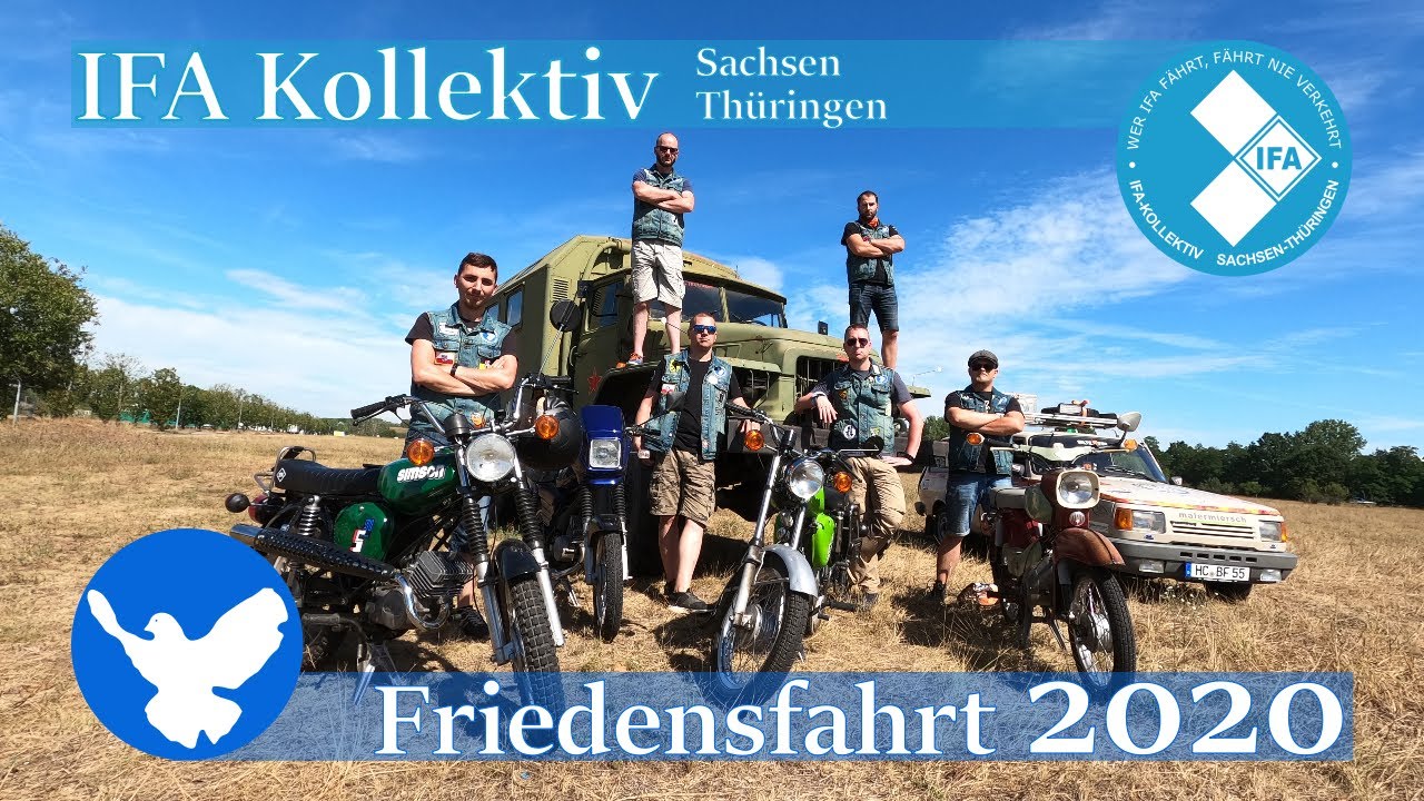 Simson-Tour an die Ostsee - IFA-Kollektiv - Friedensfahrt 2020