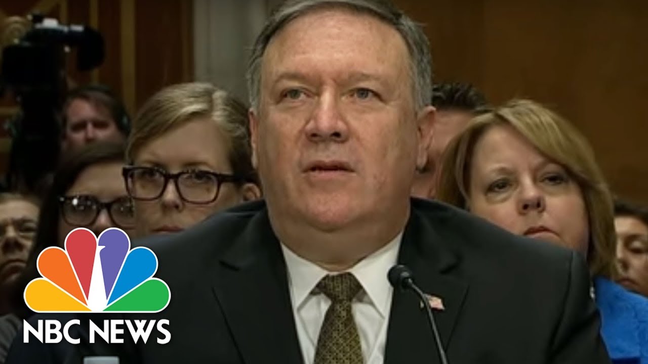 Mike Pompeo Tells Senate Committee There Is More To Be Done On Russian Sanctions | NBC News