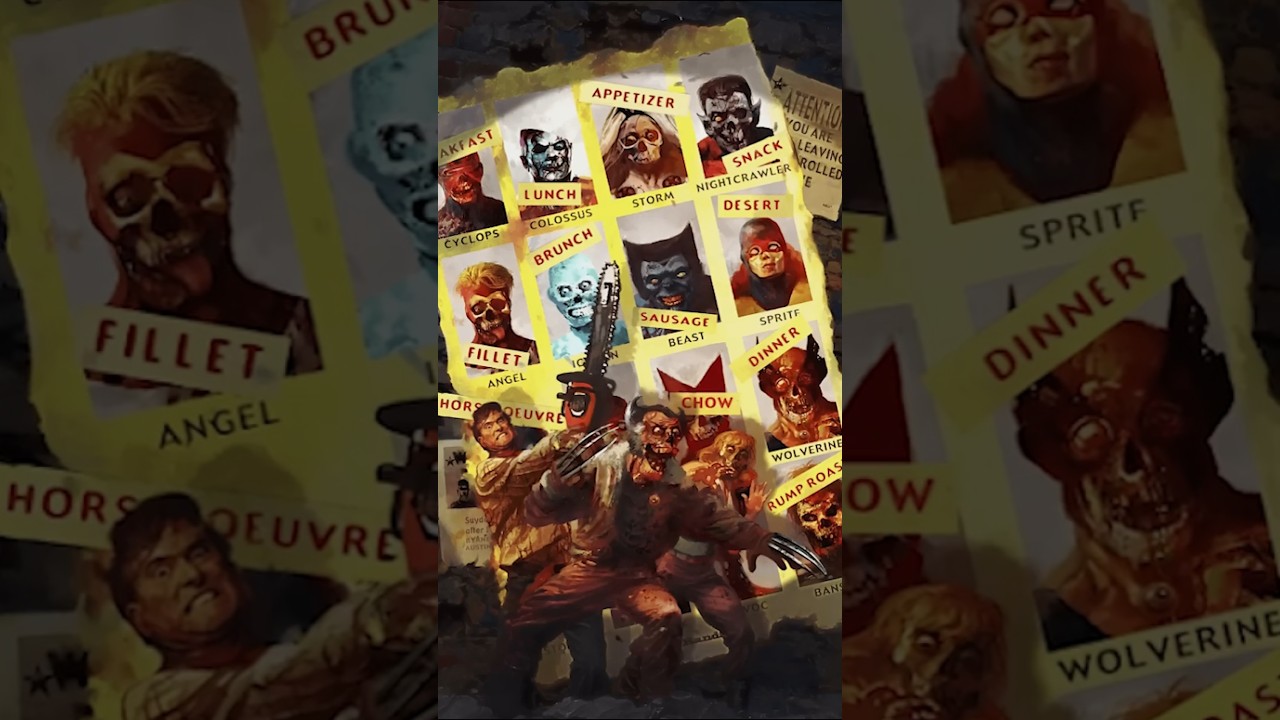 Marvel Zombies vs. Army of Darkness! #marvel #shorts #comics #horror