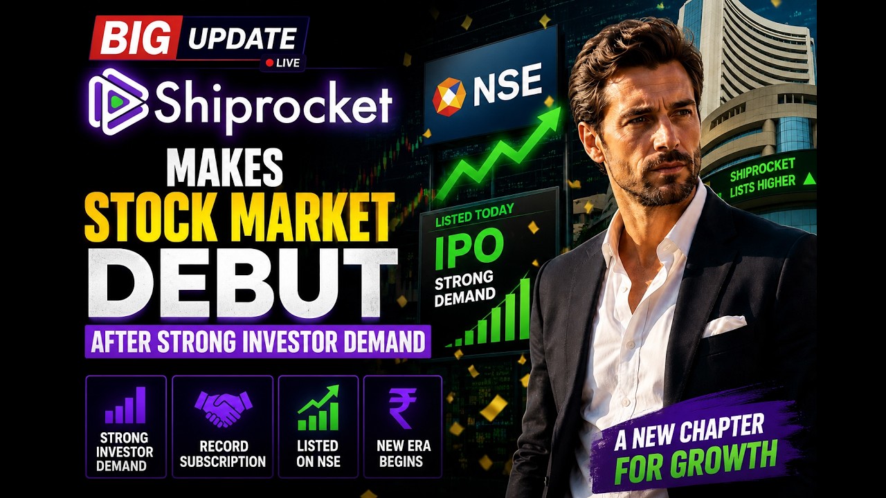 Shiprocket Makes Stock Market Debut After Strong Investor Demand