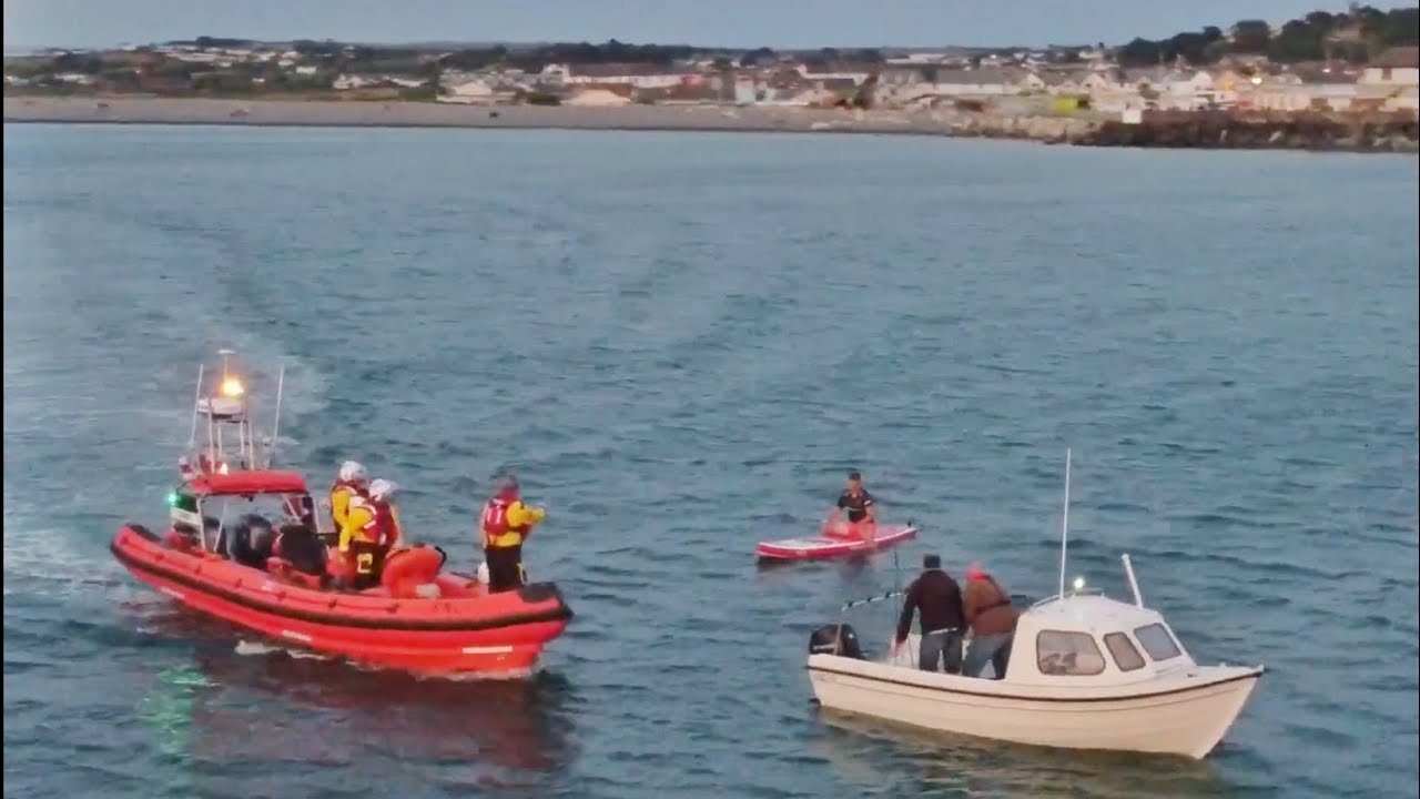 Dramatic Rescue in Westward Ho!