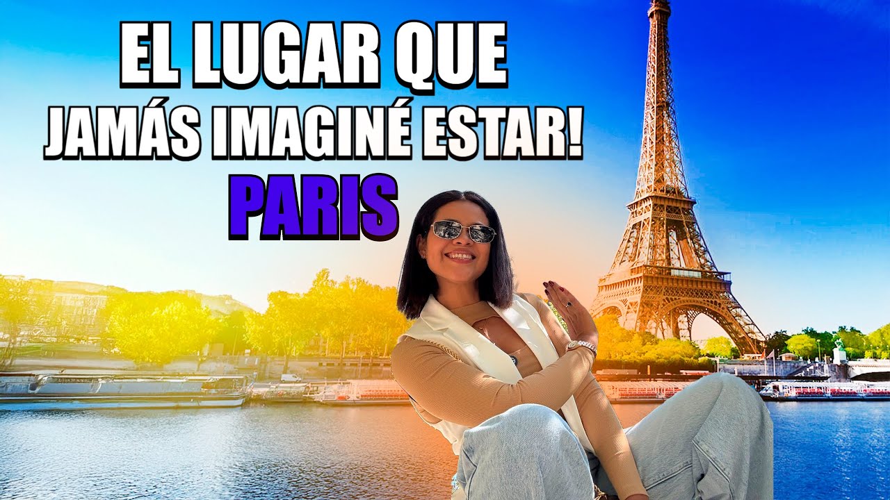 No lo puedo creer que llegué a la torre EIFFEL 