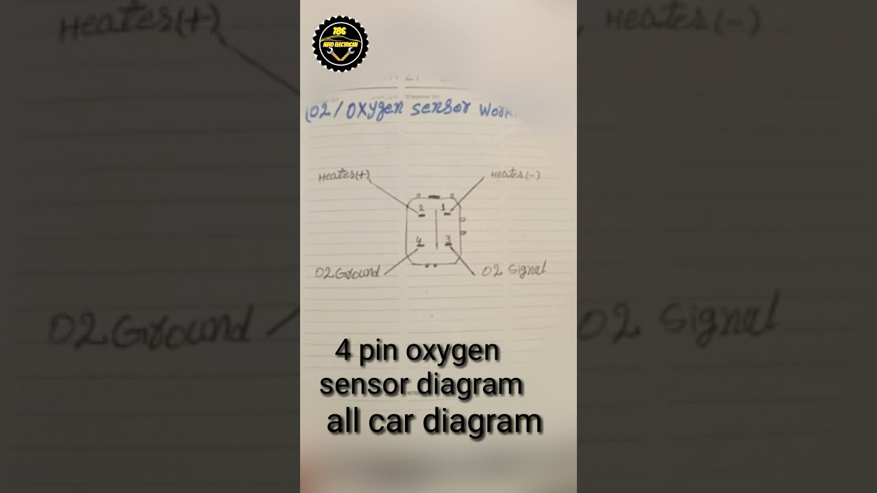 oxygen 4 sensor wiring diagram
