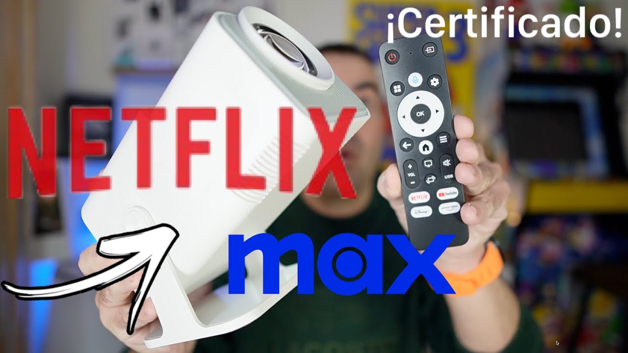 Proyector BARATO Certificado NETFLIX | WOLFANG WP03 Con whaleOs!