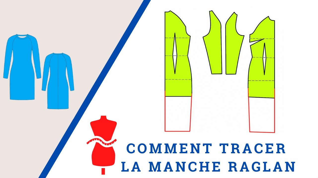 Comment tracer la manche RAGLAN