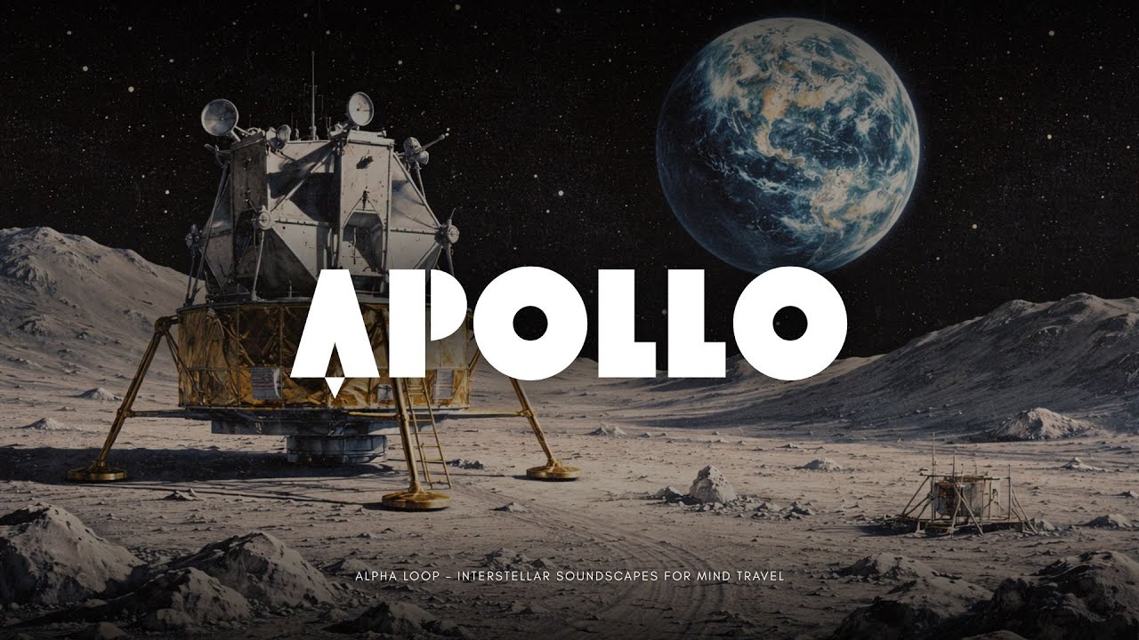 APOLLO — Lunar Missions in Analog Space Music | 40 Minutes of NASA Space Program