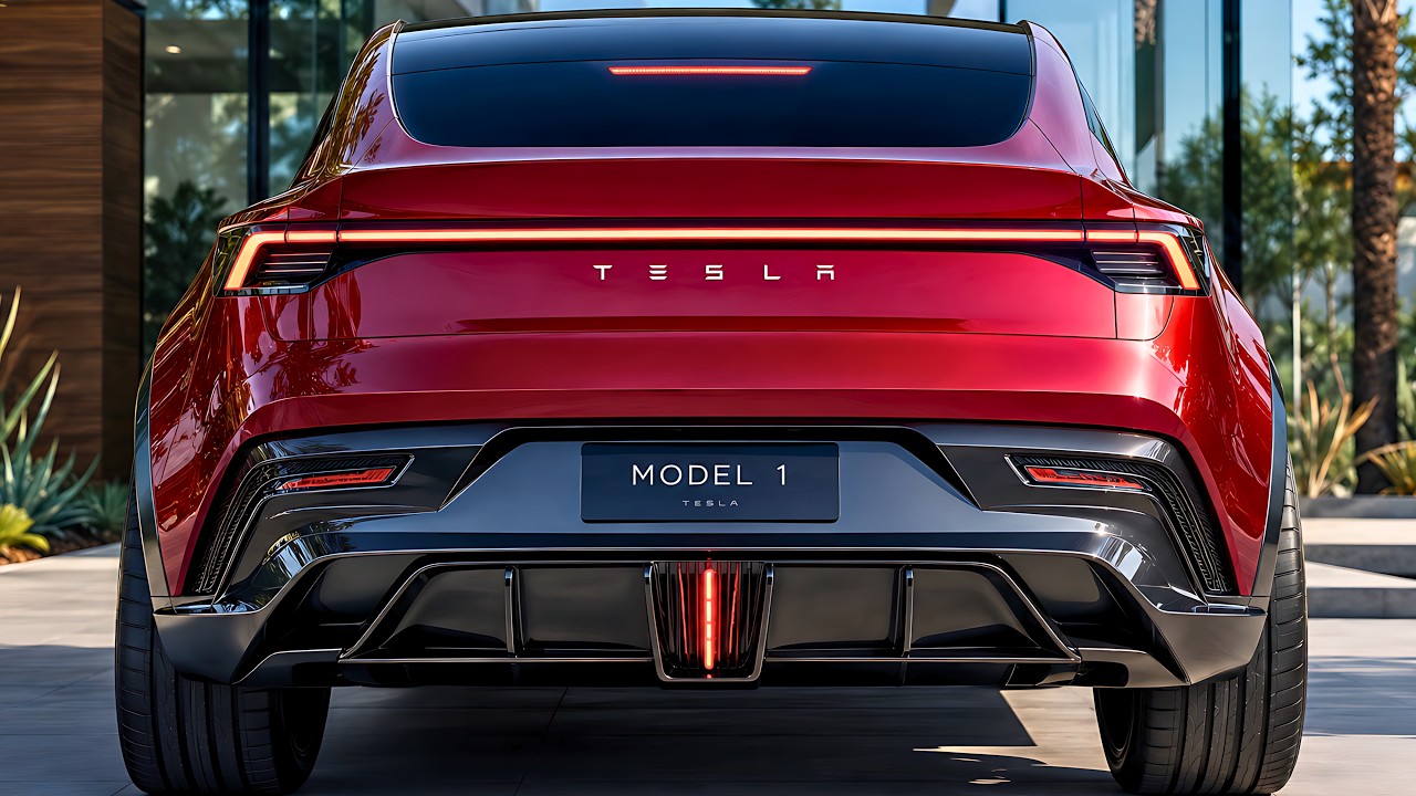Zapomnij o Modelu Y! Ten Tesla Model 1 z 2027 roku wygląda niesamowicie...