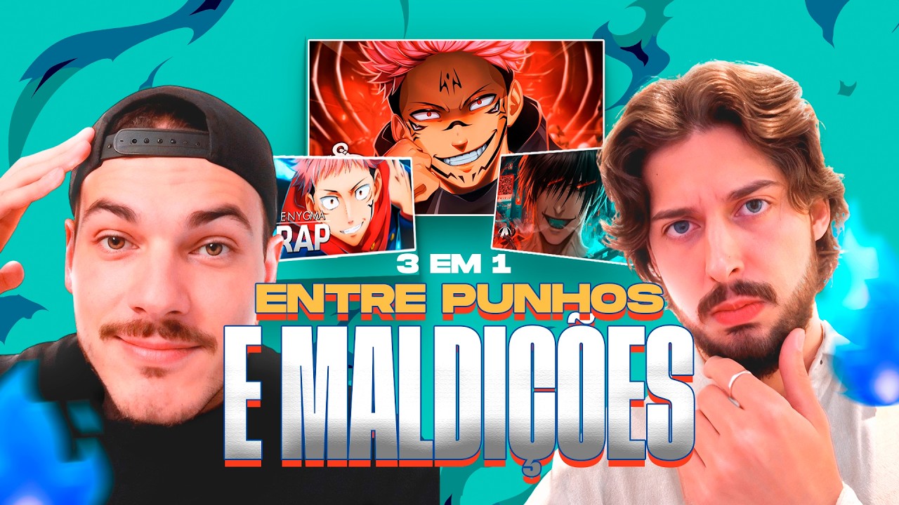 REACT 3 em 1 Jujutsu Kaisen (Punhos Divergentes |  Rei Das Maldições | FAZ O PIX)