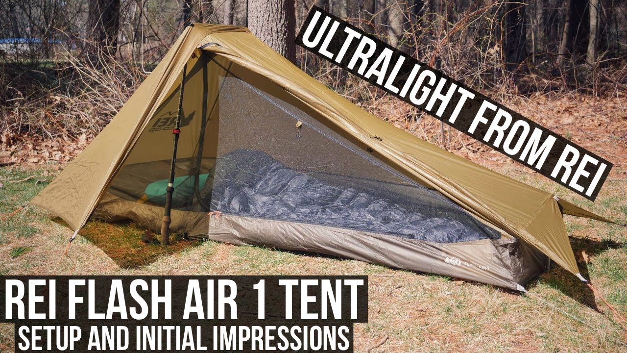 REI Flash Air 1 Tent | Setup and Initial Impressions | Ultralight From REI