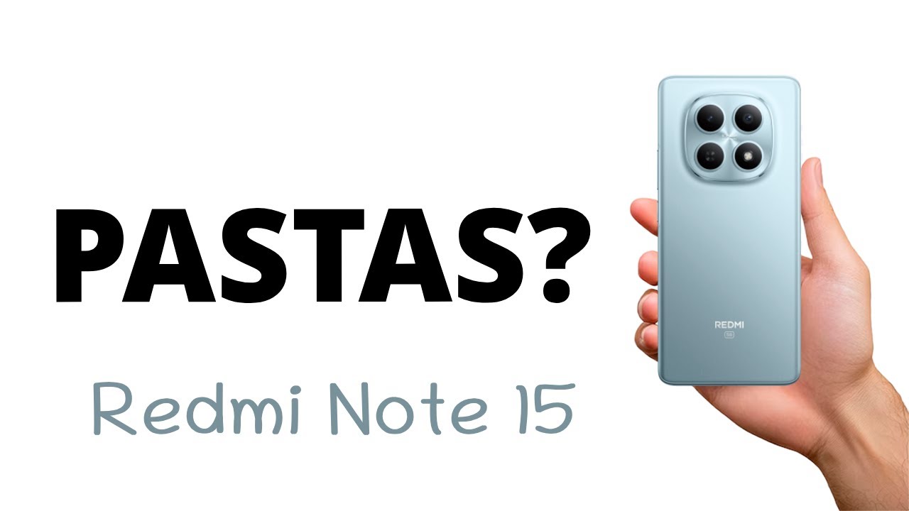 Como EXCLUIR uma PASTAS, Redmi Note 15!