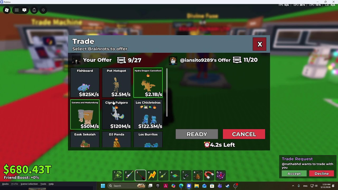 sab trading