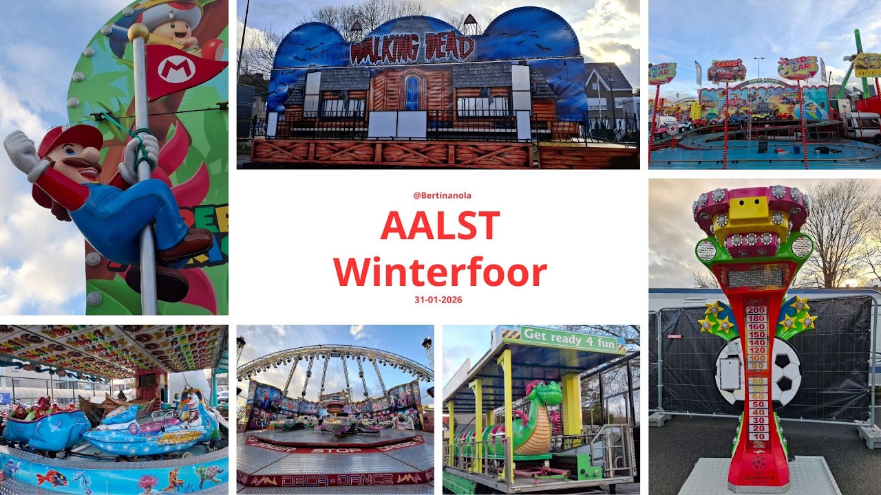 Winterfoor maakt zich klaar in Aalst