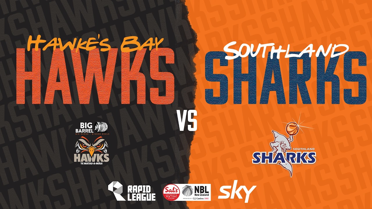 Hawke&rsquo;s Bay Hawks v Southland Sharks | Full Basketball Game | @SalsNBL  2026