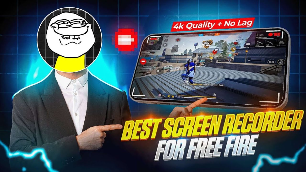 BEST NO LAG SCREEN RECORDER FOR ANDROID GAMING 🔥 4K SCREEN RECORDING APP FOR ANDROID IN 2025