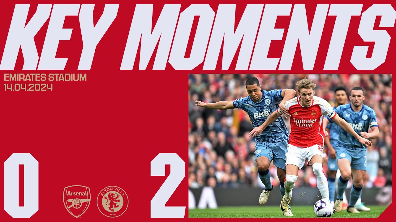 HIGHLIGHTS | Arsenal vs Aston Villa (0-2) | Premier League