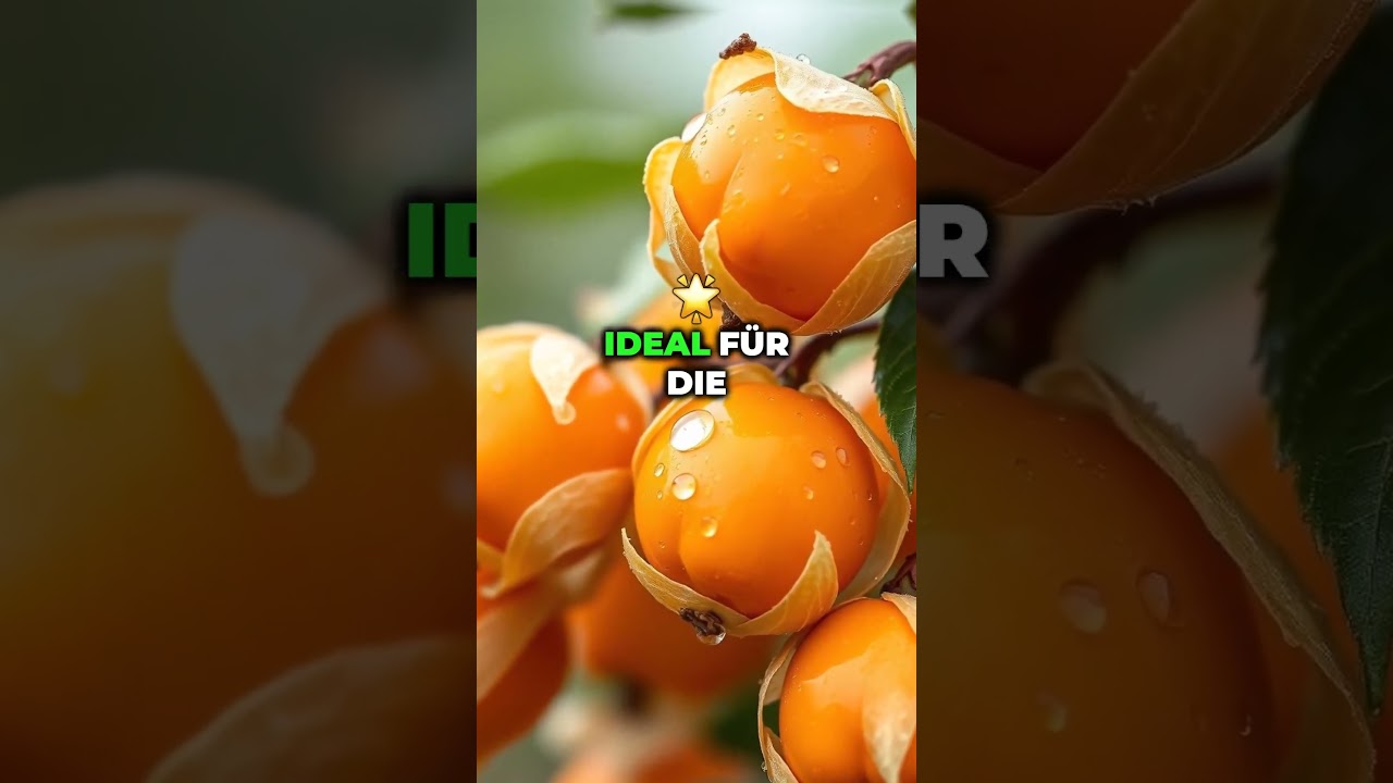 🟠 Physalis: Die goldene Vitaminbombe aus der Natur! ✨