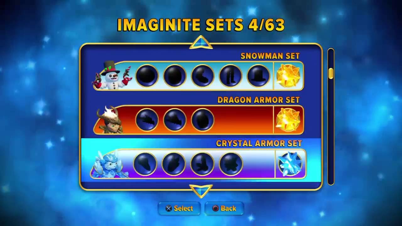 ALL 63 IMAGINITE SETS (incomplete)