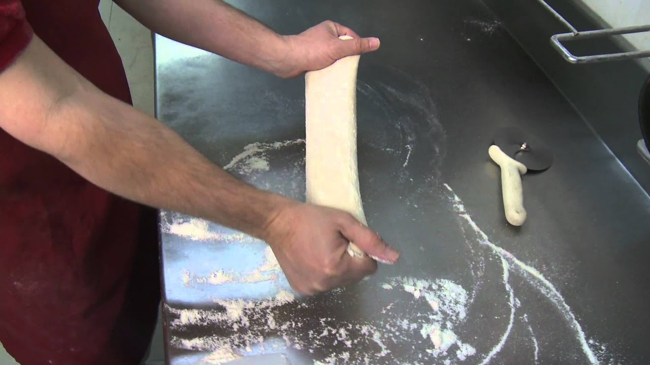 Pizza Dough Stretching