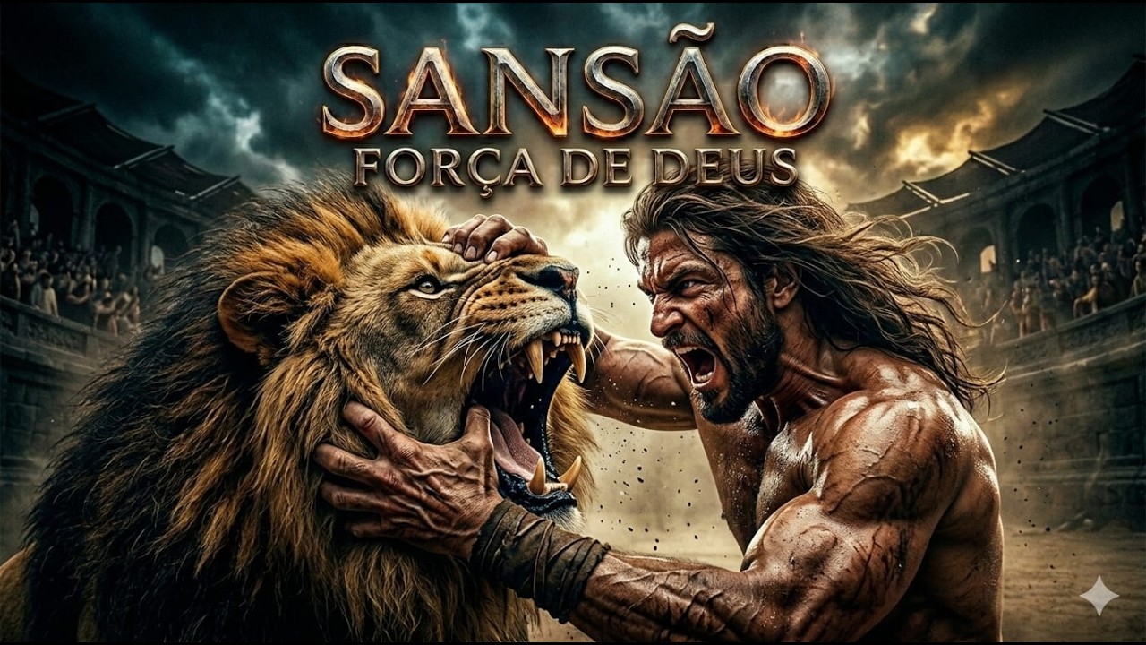 IMPOSSIVEL derrotar SANSÃO enquanto DEUS estiver com ELE - lançamento GOSPEL [SO AS MELHORES]