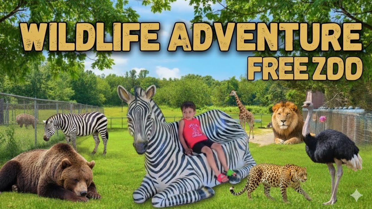 (4K) FREE ZOO ADVENTURE! 🦁 Best Wildlife Park in America Cape May for Families & Kids!